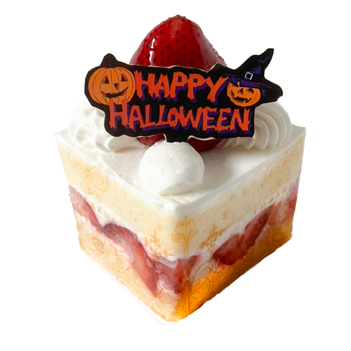 ハロウィン苺ショート